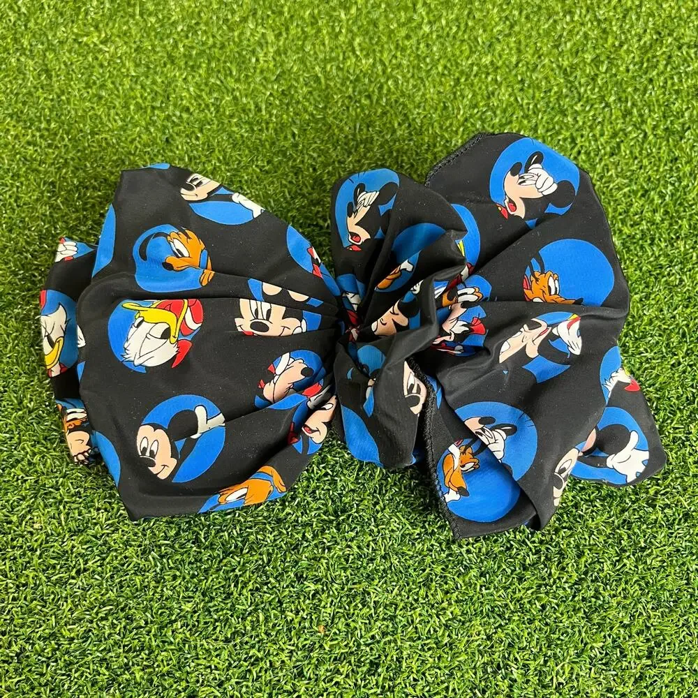 Vintage Disney Mickey Mouse Unlimited Hair Bow Barrette Clip